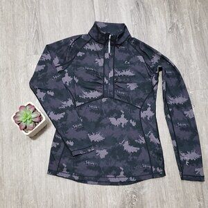 Paradox Drirelease * Camo 1/2 Zip Merino Shirt